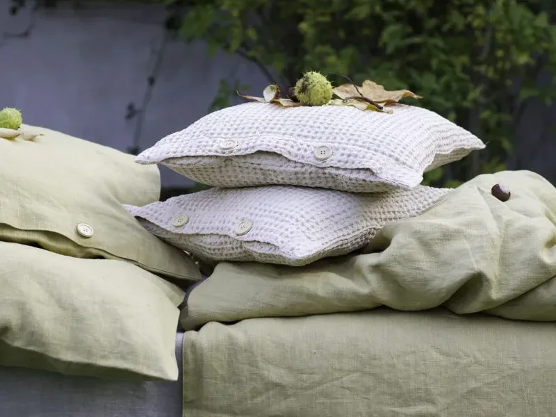 ľanová vaflová obliečka