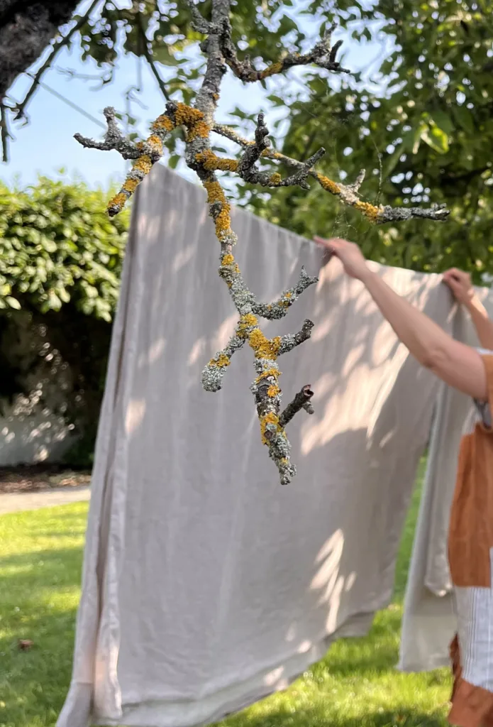 ako sušiť a prať ľanové obliečky a ľanové plachty