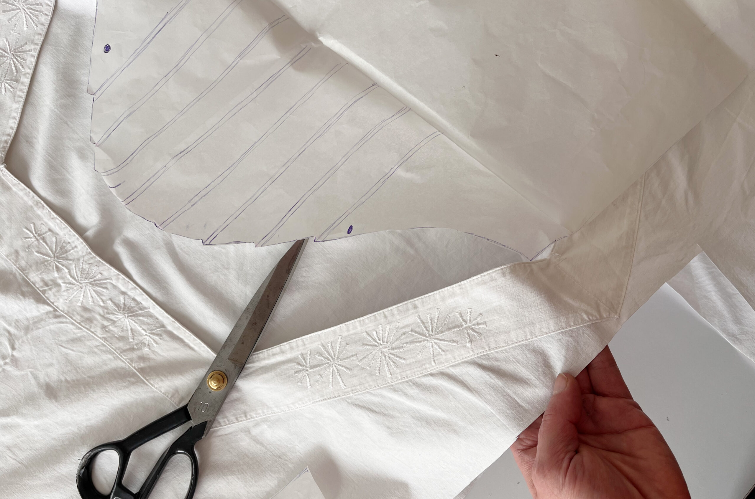 upcyklácia starej obliečky na paplón